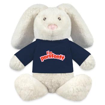 Perfektes Pink - MiniFeet® RecycelHase® Creme - French Navy - Vorne