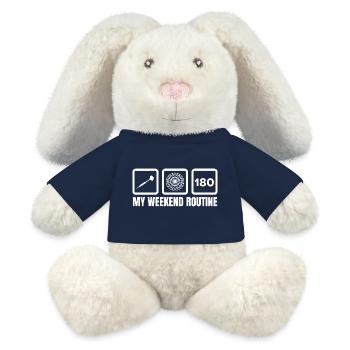 Darts Wochenende - MiniFeet® RecycelHase® Creme - French Navy - Vorne