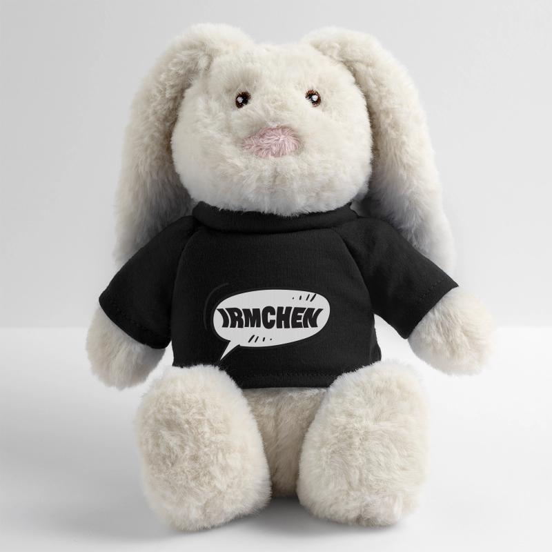 Irmchen as Irmchen Lapin en peluche recyclé MiniFeet® Crème