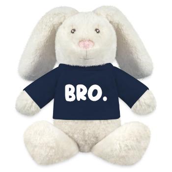 Bro! - MiniFeet® RecycelHase® Bunny Cream - french navy - Front