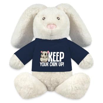 Chinchilla - MiniFeet® RecycelHase® Creme - French Navy - Vorne