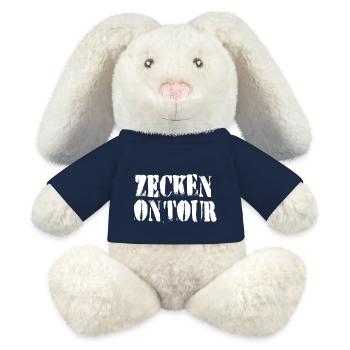 Zecken on tour - MiniFeet® RecycelHase® Creme - French Navy - Vorne