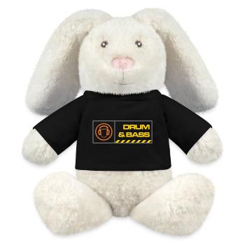 db warning - MiniFeet® RecycelHase® Bunny Cream - black - Front