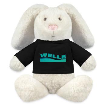 WAVE - MiniFeet® RecycelHase® Bunny Cream - black - Front