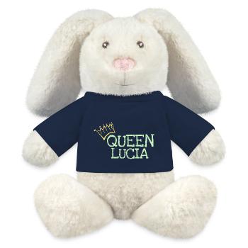 Gift for Lucia - MiniFeet® RecycelHase® Bunny Cream - french navy - Front