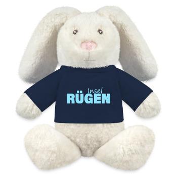INSEL RÜGEN - MiniFeet® RecycelHase® Creme - French Navy - Vorne