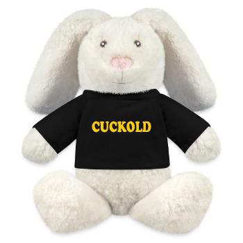 Cuckold - MiniFeet® RecycelHase® Bunny Cream - black - Front