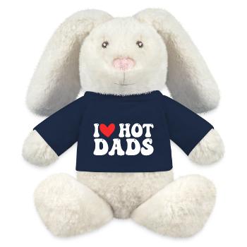 Heiße Papas Liebe - MiniFeet® RecycelHase® Creme - French Navy - Vorne