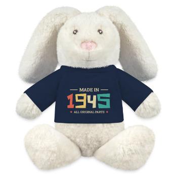 Legendär seit 1945 Original 1945 - MiniFeet® RecycelHase® Creme - French Navy - Vorne