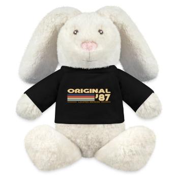 1987 - MiniFeet® RecycelHase® Creme - Schwarz - Vorne