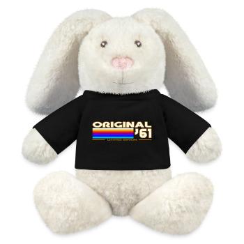 1961 - MiniFeet® RecycelHase® Bunny Cream - black - Front