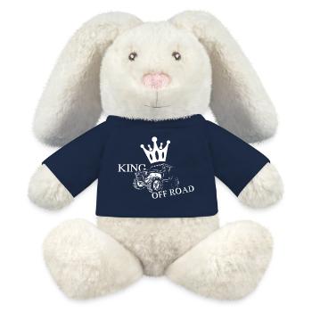 king offroad crown auto autos 4x4 krone Logo icon - MiniFeet® RecycelHase® Creme - French Navy - Vorne
