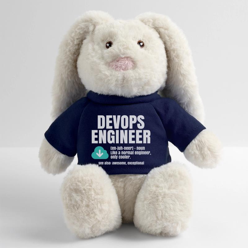 Devops Engineer MiniFeet® RecycelHase® Bunny Cream