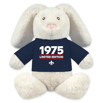 1975 Limited Edition - MiniFeet® RecycelHase® Creme - French Navy - Vorne