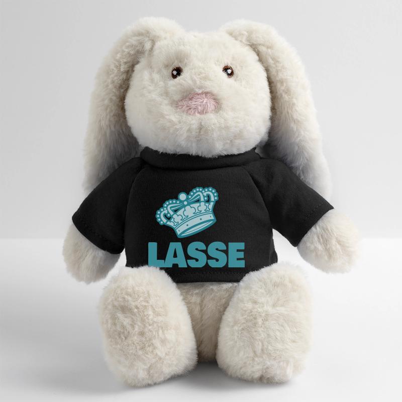 Partir Lapin en peluche recyclé MiniFeet® Crème