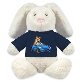 Corgi Auto - MiniFeet® RecycelHase® Creme - French Navy - Vorne