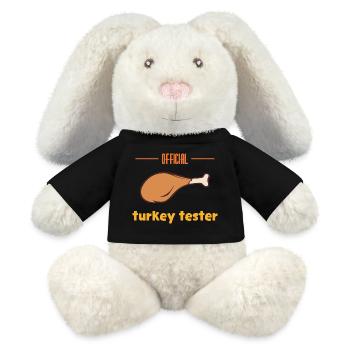 Türkei-Tester - MiniFeet® RecycelHase® Creme - Schwarz - Vorne