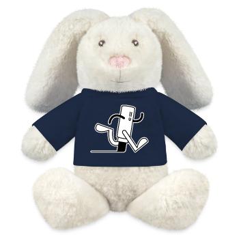 Mr. Marker - MiniFeet® RecycelHase® Creme - French Navy - Vorne