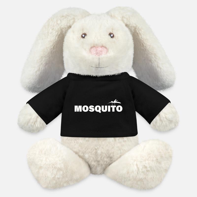 MOSQUITO - MiniFeet® RecycelHase® Bunny Cream - black