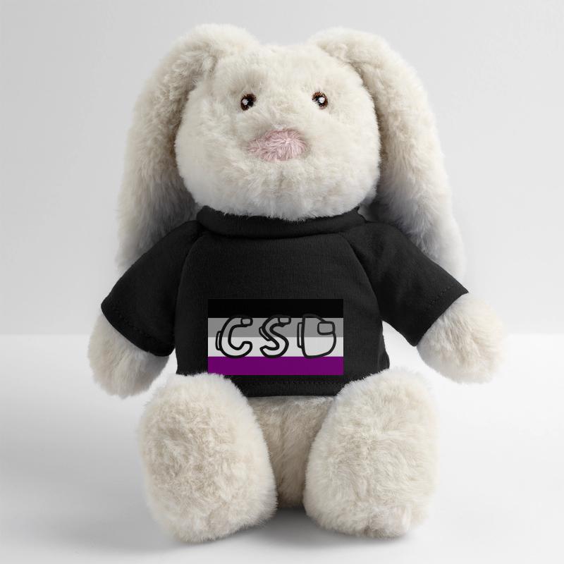 asexuell pride csd MiniFeet® RecycelHase® Creme