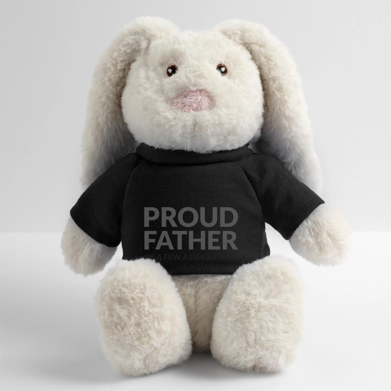 FIER PÈRE DE QUELQUES TROUS DU CUL - STOLZER VATER Lapin en peluche recyclé MiniFeet® Crème
