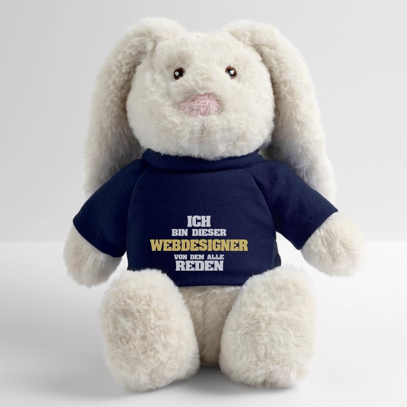 Web designer as a profession MiniFeet® RecycelHase® Bunny Cream