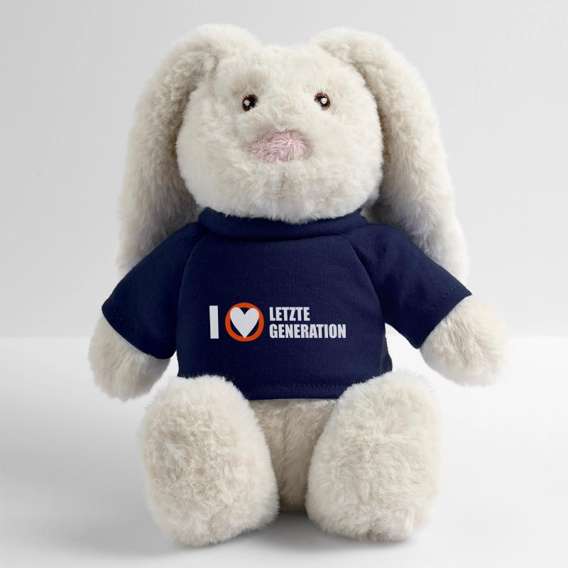 Letzte Generation - Design 3 MiniFeet® RecycelHase® Creme