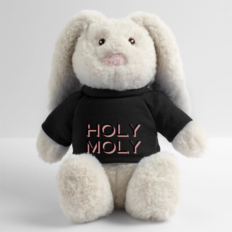 Sacré Moly Lapin en peluche recyclé MiniFeet® Crème