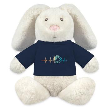 Heartbeat Journey - MiniFeet® RecycelHase® Bunny Cream - french navy - Front