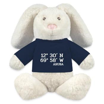 Aruba Coordinaters - Koordinaten - Karibik - MiniFeet® RecycelHase® Creme - French Navy - Vorne