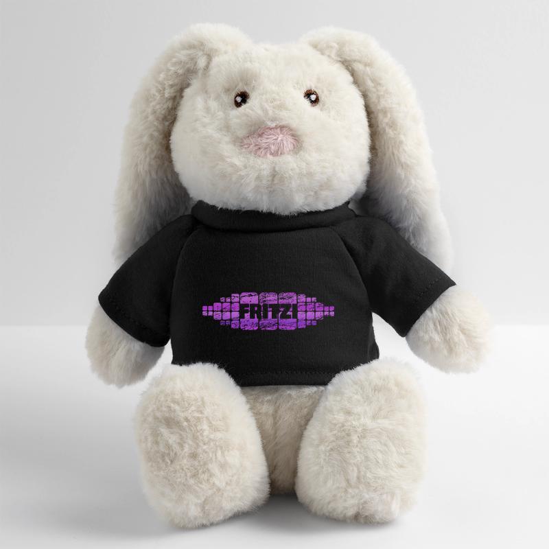 Fritzi Lapin en peluche recyclé MiniFeet® Crème