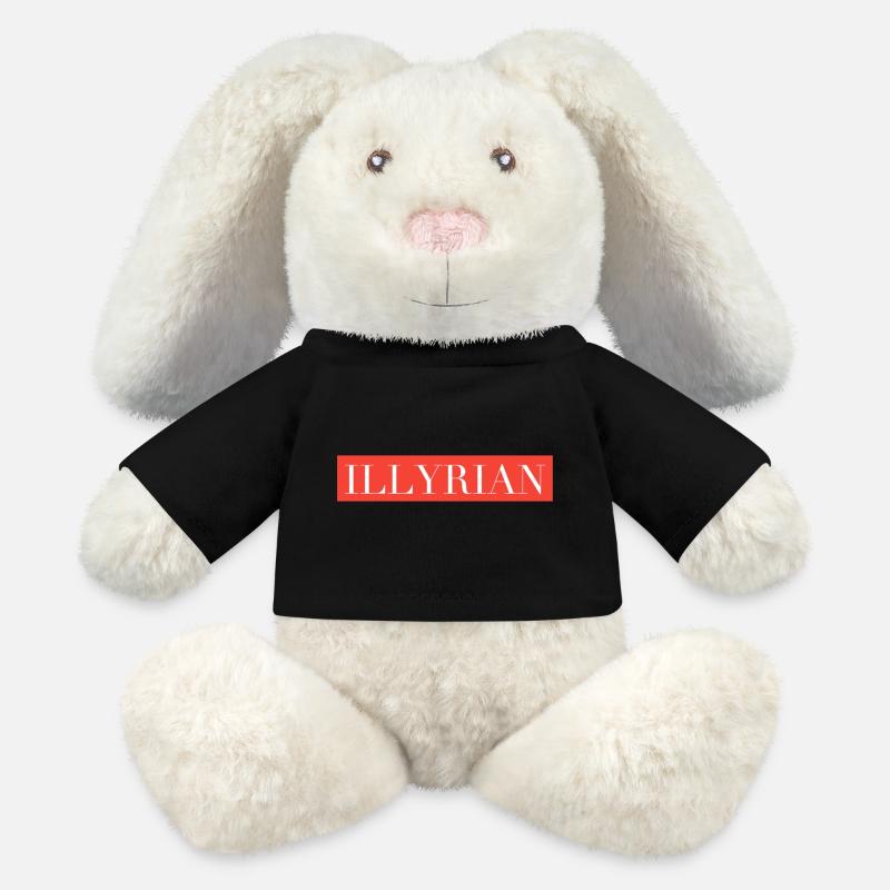 Illyrian - MiniFeet® RecycelHase® Bunny Cream - black
