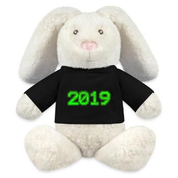2019 2019 - MiniFeet® RecycelHase® Creme - Schwarz - Vorne