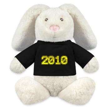 Nerd 2010 - MiniFeet® RecycelHase® Bunny Cream - black - Front