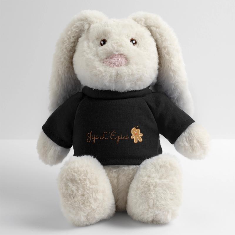 Logo marque Jéjé L'Épicé Lapin en peluche recyclé MiniFeet® Crème