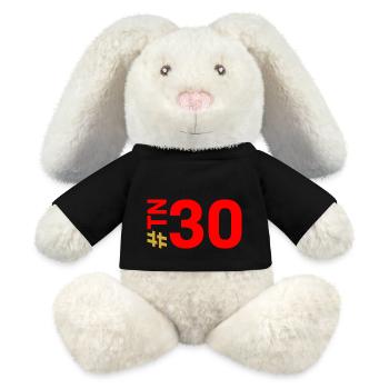 TN30-KARTON - MiniFeet® RecycelHase® Creme - Schwarz - Vorne