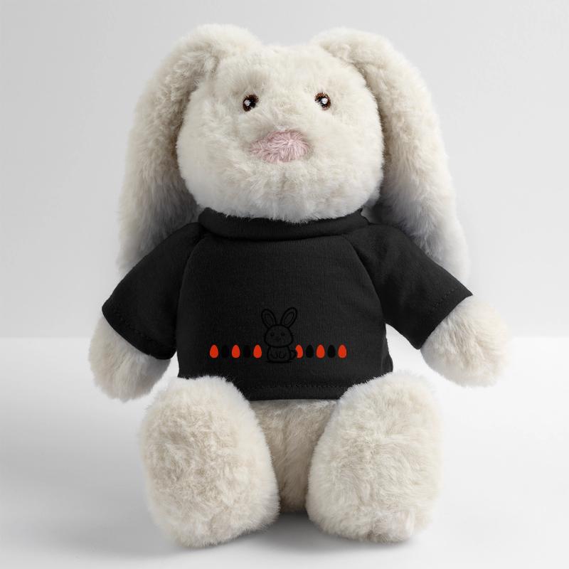 Lapin Pâques Lapin en peluche recyclé MiniFeet® Crème