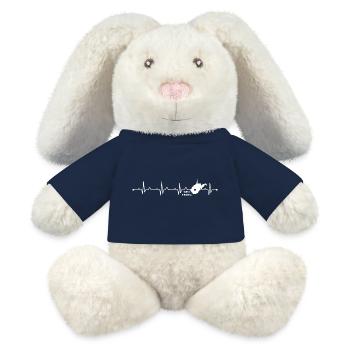 West Virginia State Outline Mountain Pride - MiniFeet® RecycelHase® Creme - French Navy - Vorne