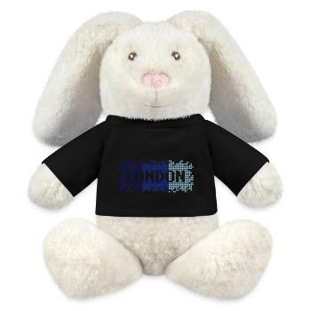 London - MiniFeet® RecycelHase® Bunny Cream - black - Front