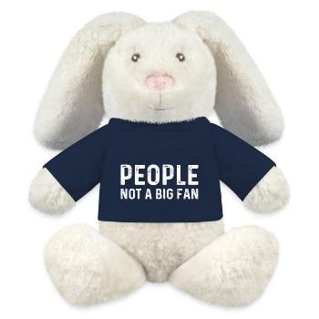 Leute, die kein großer Fan sind - MiniFeet® RecycelHase® Creme - French Navy - Vorne