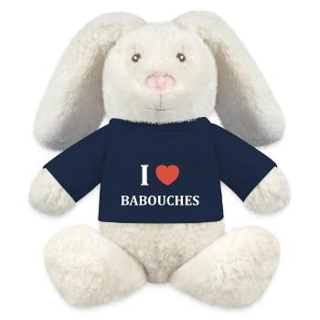 Slippers Humor - MiniFeet® RecycelHase® Bunny Cream - french navy - Front