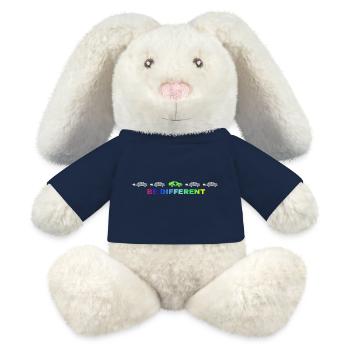Be different - MiniFeet® RecycelHase® Creme - French Navy - Vorne