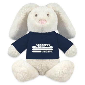 Beruf Geselle - MiniFeet® RecycelHase® Creme - French Navy - Vorne