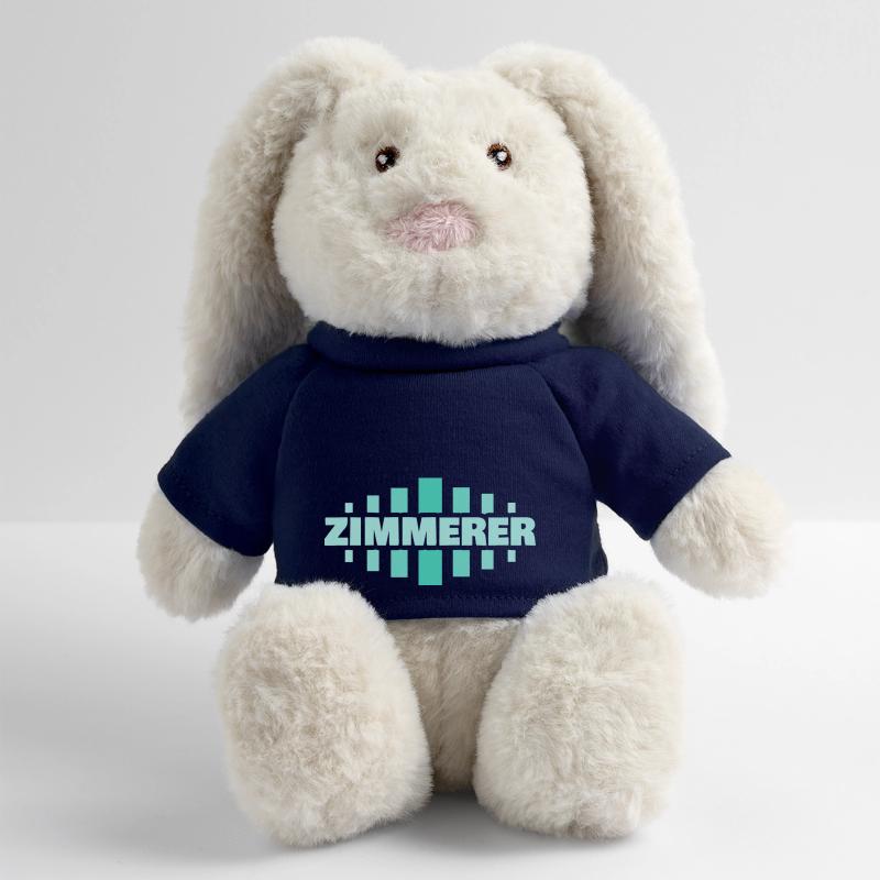 Carpenter as a profession MiniFeet® RecycelHase® Bunny Cream