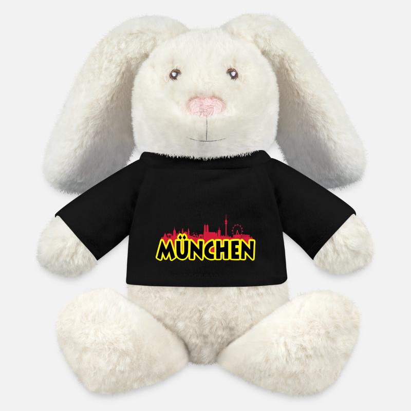 Munich - MiniFeet® RecycelHase® Bunny Cream - black