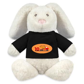 Truck - MiniFeet® RecycelHase® Bunny Cream - black - Front
