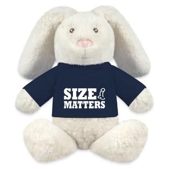 Penis size matters - MiniFeet® RecycelHase® Bunny Cream - french navy - Front