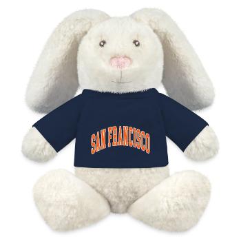 San Francisco - MiniFeet® RecycelHase® Creme - French Navy - Vorne
