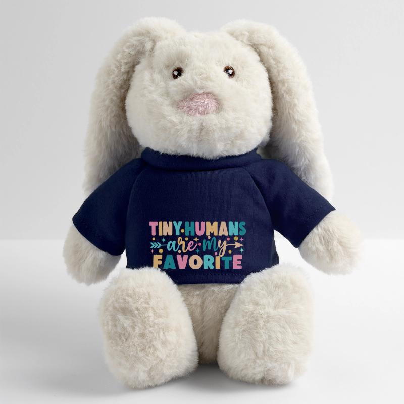Tiny Humans Are My Favorite MiniFeet® RecycelHase® Bunny Cream