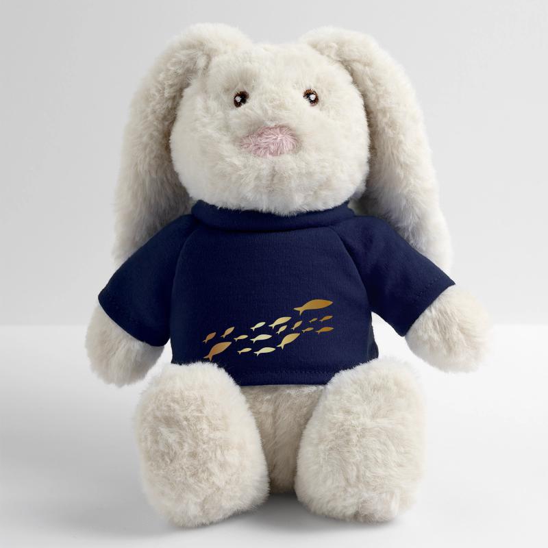 Golden Sardine Fish MiniFeet® RecycelHase® Bunny Cream
